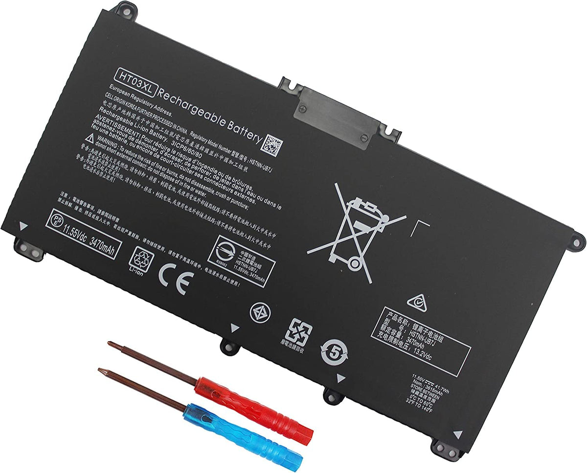 Ht03Xl L11119 855 Laptop Battery For Hp Pavilion 14 Ce 14 Cf 14 Df 15 Cs 15 Da 15 Db 15 Dw 17 By 17 Ca Series 15 Cs0053Cl 15 Dw0