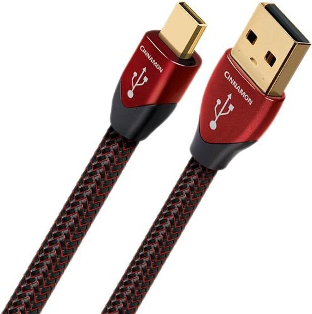 Audioquest Cinnamon 1.5M Micro Usb Cable, Usb A Micro Usb B Male/Male Usb Cable   Black (1.5M, Usb A, Micro Usb B, 2.0, Male/Mal