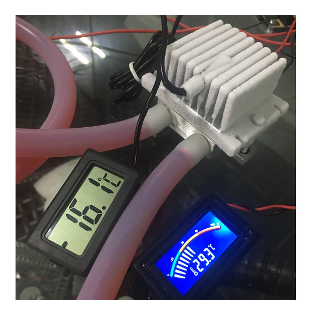 Koobook 1Set 12V Thermoelectric Peltier Cooler Refrigeration Cooling Fan System Heatsink Diy Kit