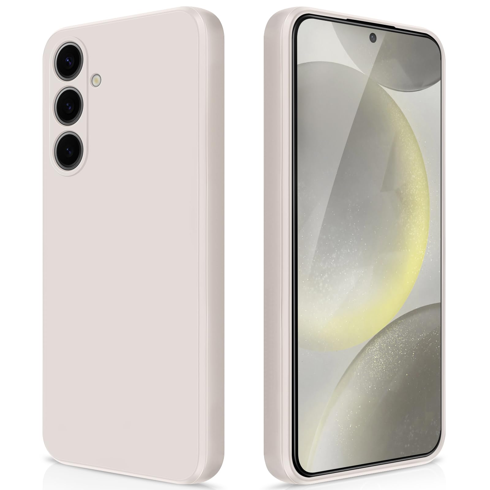 Giiyoon Silicone Case Compatible With Samsung Galaxy S24 Plus, Full Body Silky Soft Touch Phone Case With Camera Protection, Sho