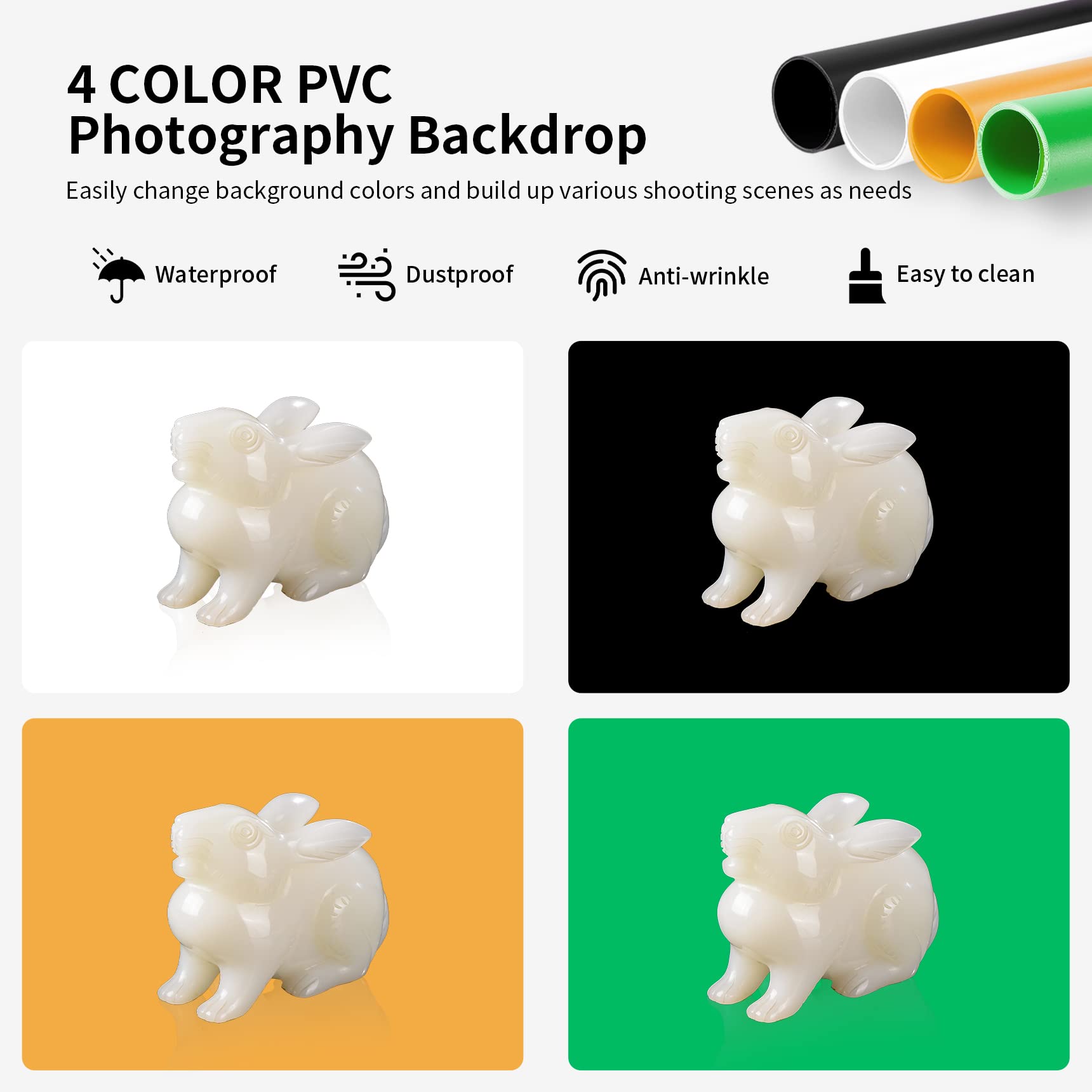 Selens Photo Studio Light Box 16''X16'' Upgraded Portable Photo Box Professional Shooting Tent With 3 Stepless Dimming Light Pan