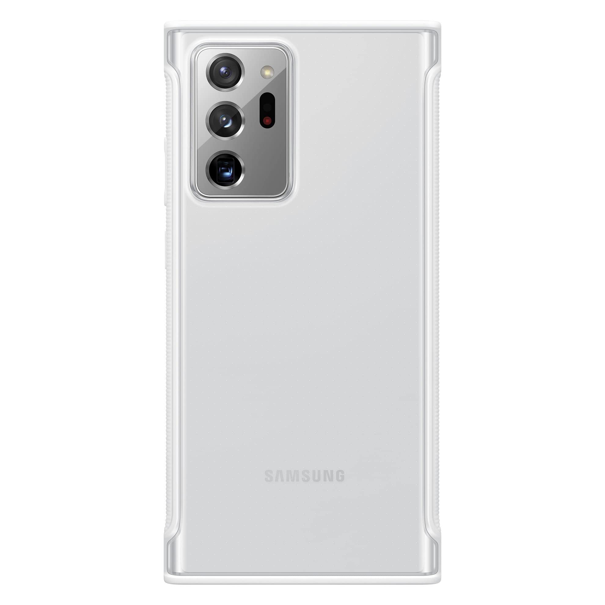Samsung Official Galaxy Note 20 Series Clear Protective Cover (White, Note 20 Ultra)