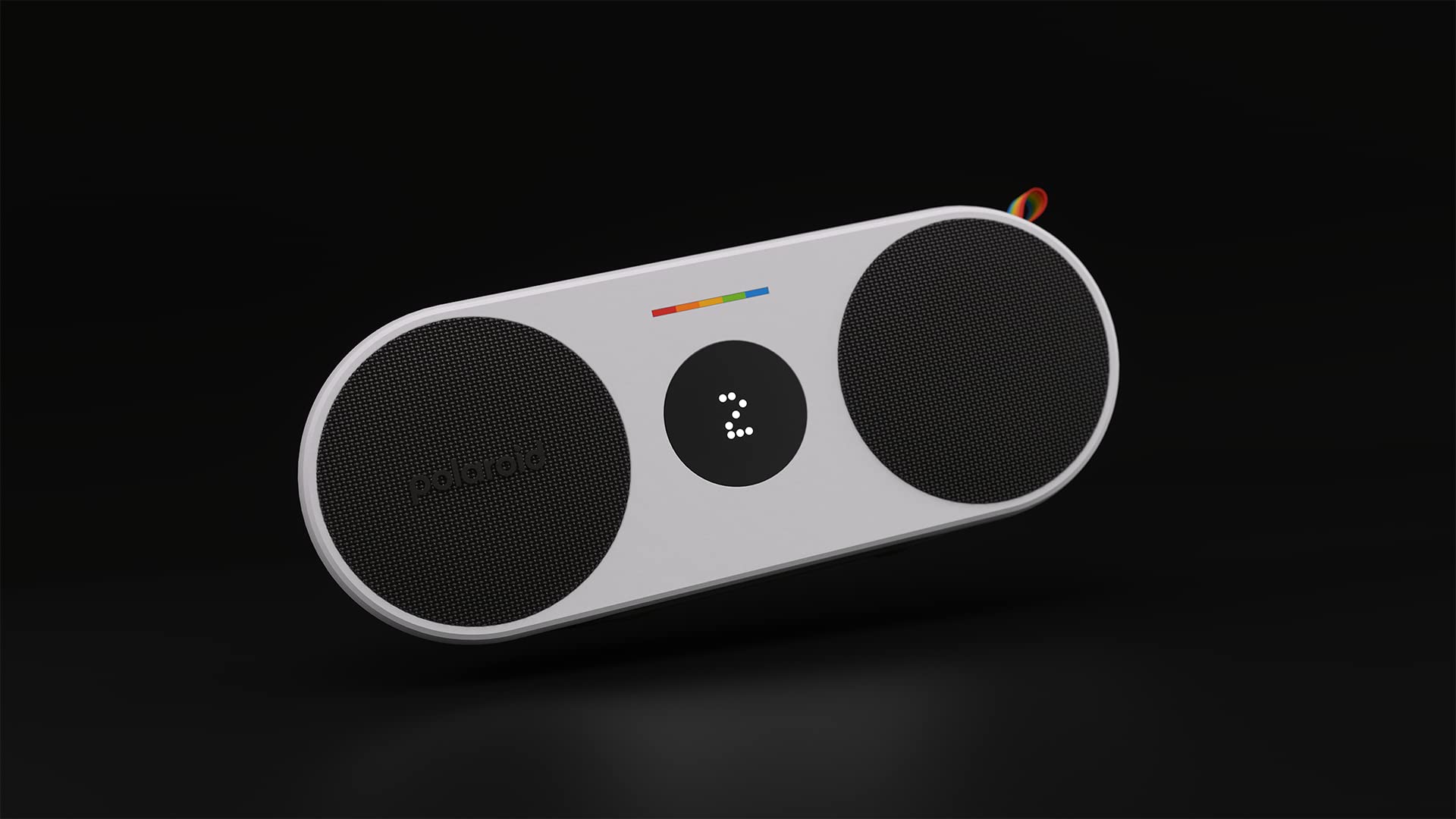 Polaroid P2 Music Player (Black) - Powerful Portable Wireless Bluetooth Speaker Rechargeable With Dual Stereo Pairing