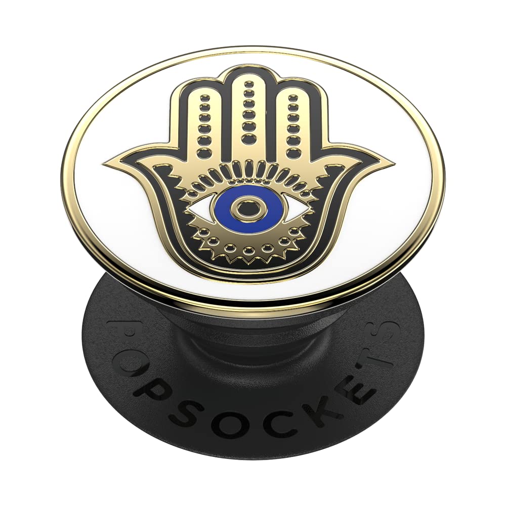 PopSockets Adhesive Phone Grip, Holder, Phone Stand, Enamel - Hamsa Hand