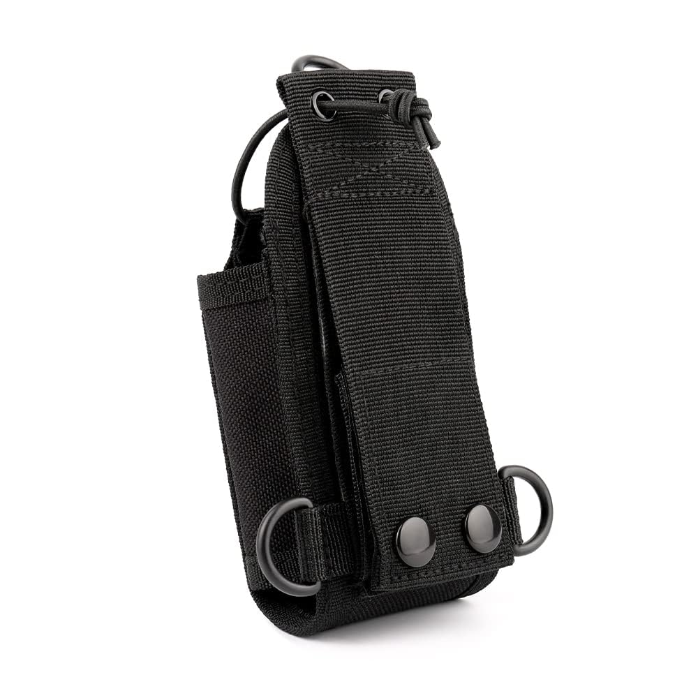 Bandaricomm Pouch Molle Tactical Radio Holder Universal Nylon Radio Case With Adjustable Shoulder Strap Walkie Talkies Nylon Car