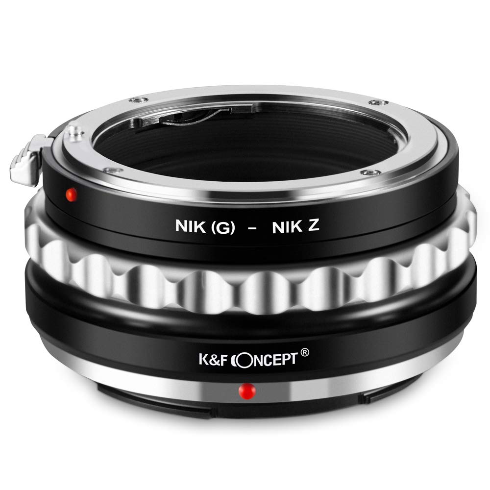 K&F Concept Lens Mount Adapter Compatible With G Af S Mount Lens To Nikon Z6 Z7 Camera