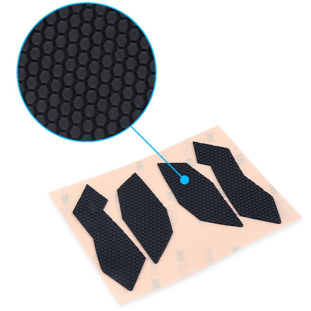 Huyun New Mouse Top &Side Panel Cover Case Stickers Antiskid Grip Tape Replacement For Logit G900/G903 Mouse 0.6Mm