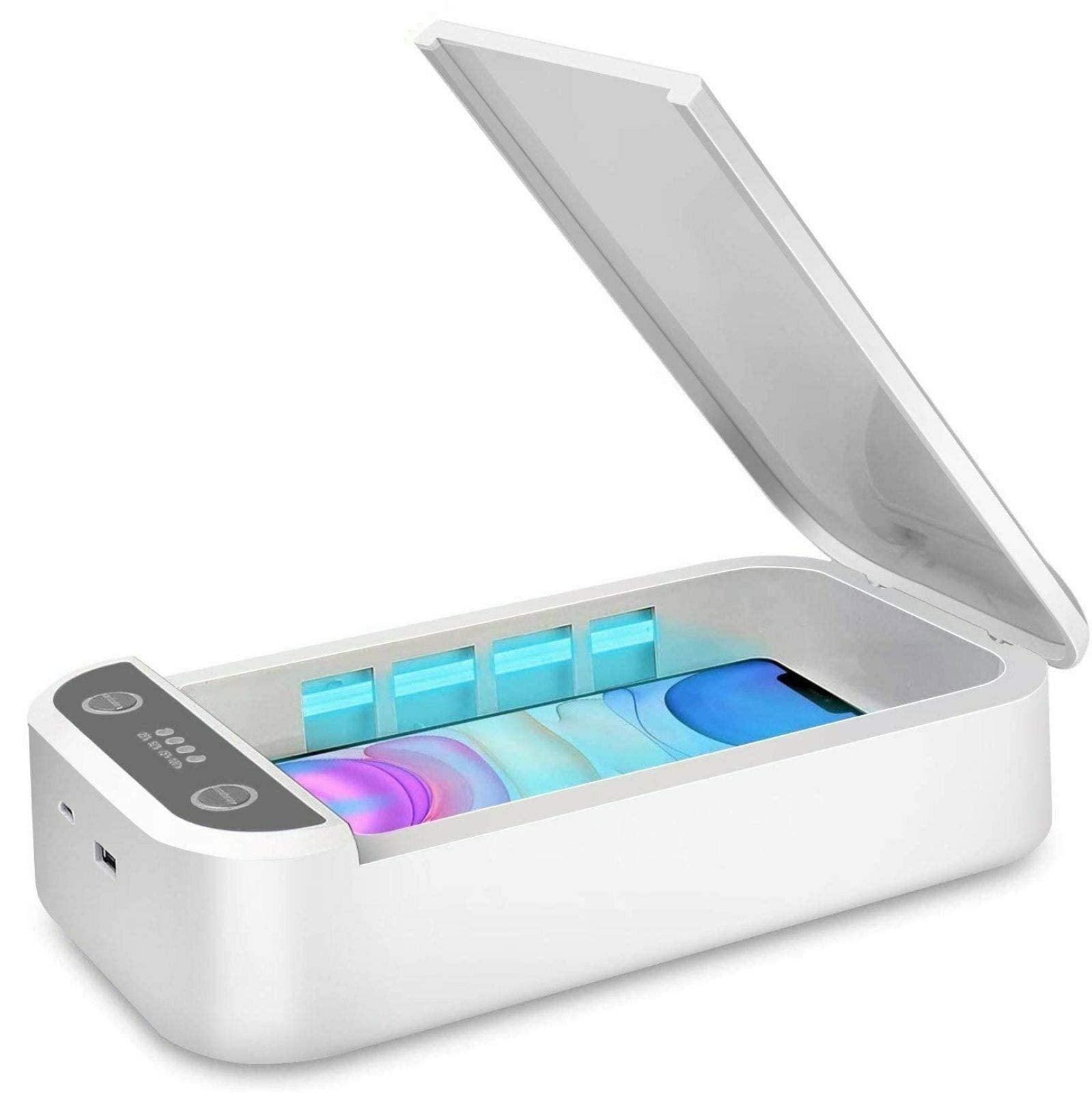 Watolt Uv Light Sanitizer   Cell Phone Sanitizer Sterilizer Cleaner Box For Smartphone Iphone