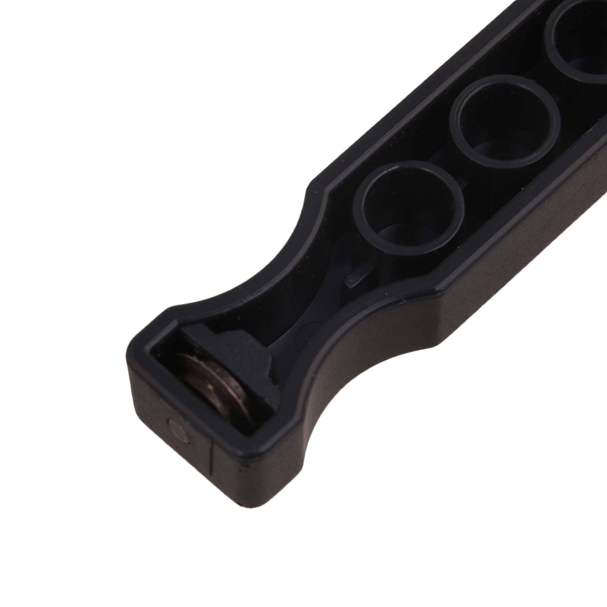 Yibuy Black 4 5 6 Bass Drum Adjustable Port Hole Rings For Bass Drum Percussion