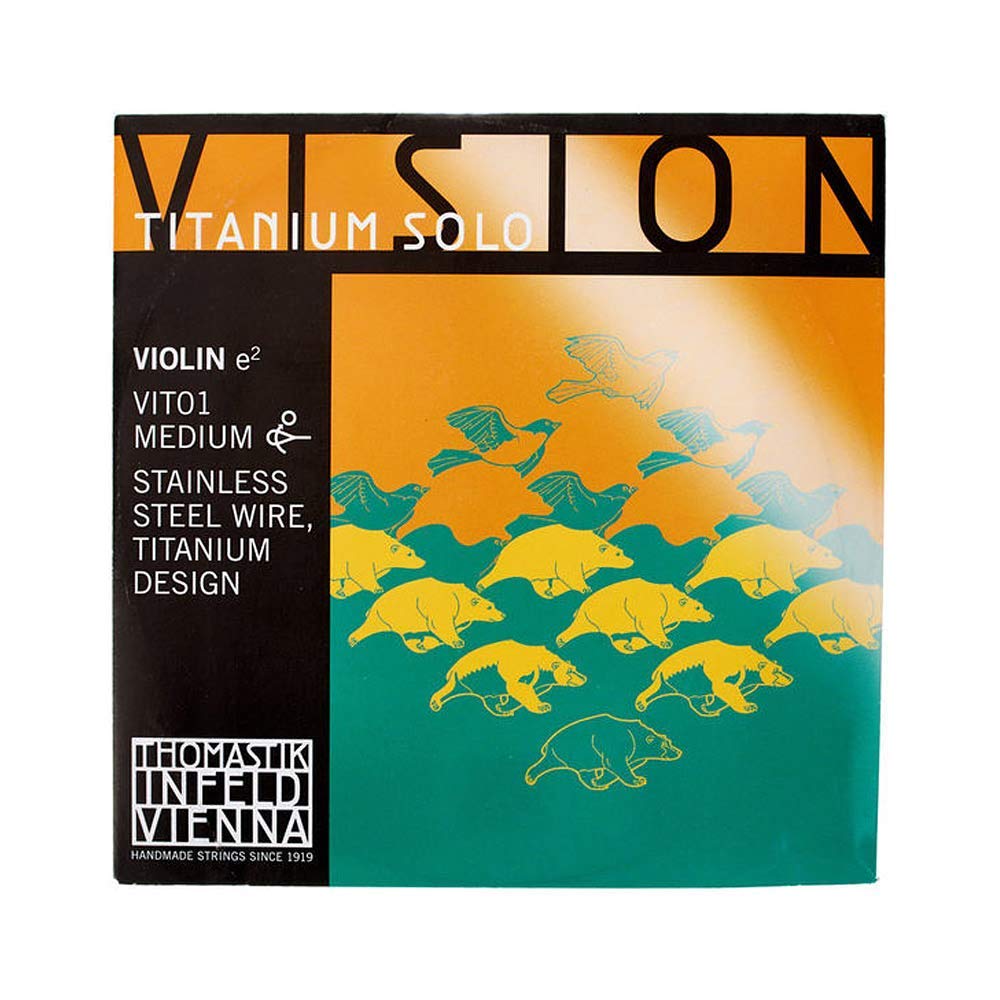 Thomastik Infeld Vit01 Vision Titanium Solo Violin E Strings 4/4 Size