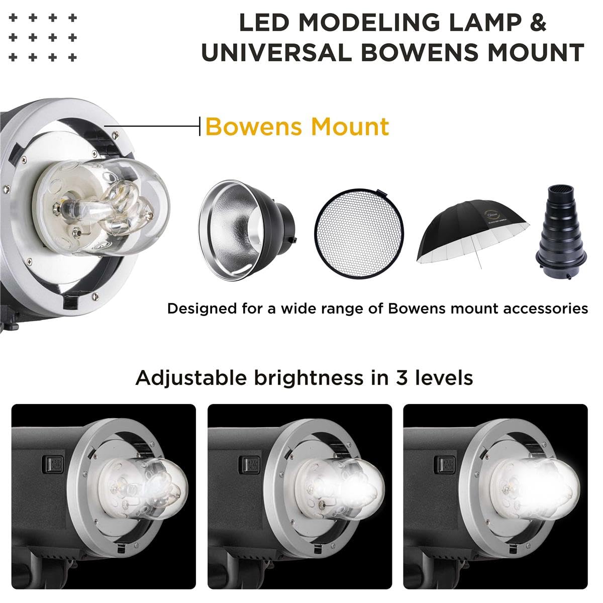 Flashpoint Xplor 600 Hss R2 Battery Powered Studio Flash Strobe Light Photography Kit W/Built-In R2 2.4Ghz, Bowens Mount, 600Ws,