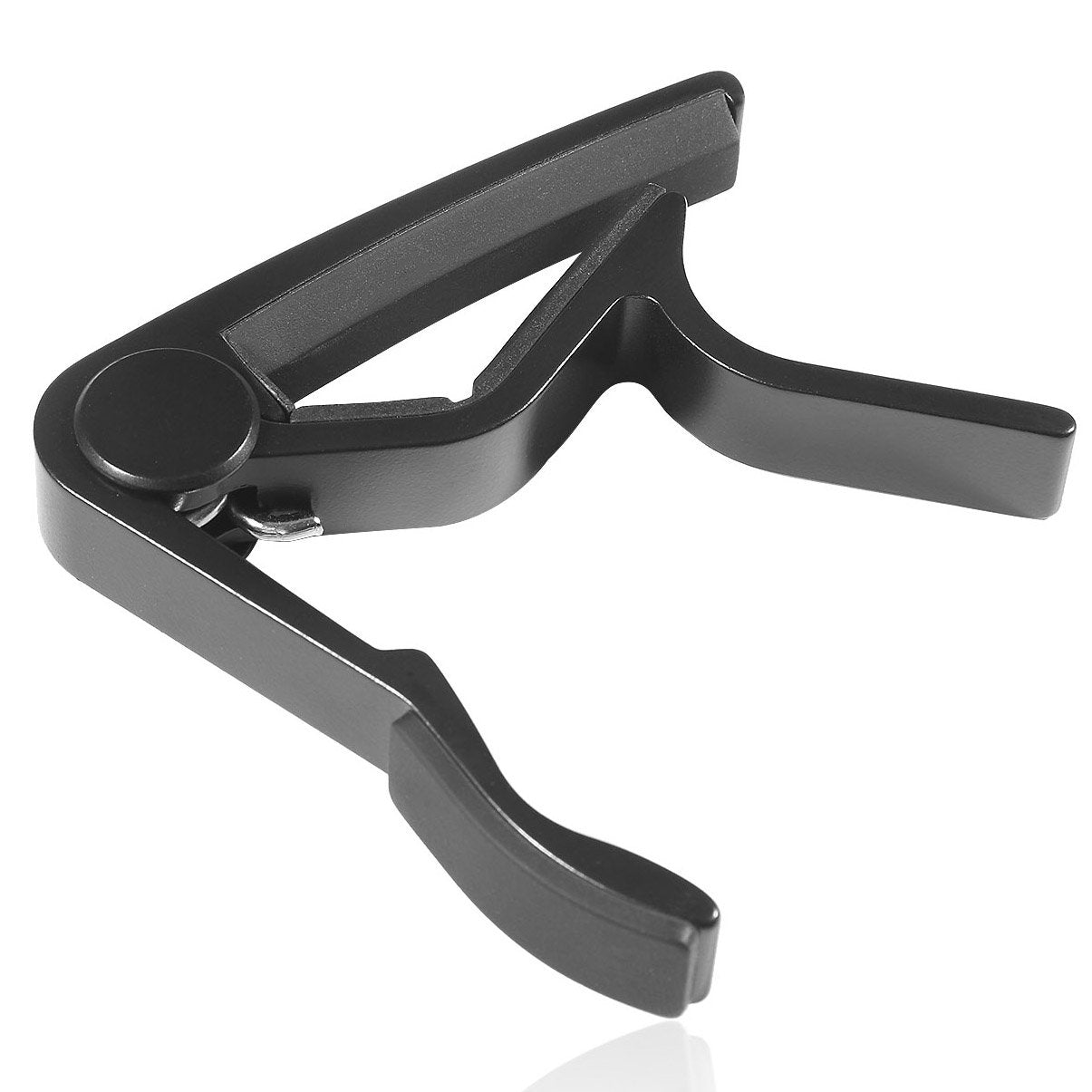 Wingo Guitar Capo For Acoustic And Electric Guitars With 5 Picks For Free, Black.