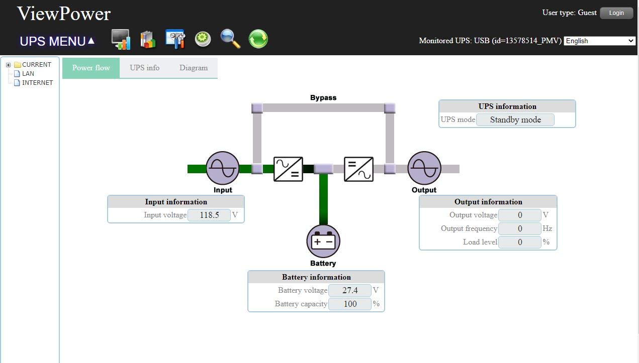 Opti Ups Ts1000E 1000Va / 600 Watts (Usa 120 Volts) 2 Internal Batteries, 3 Year Warranty Line Interactive Ups Battery Backup &