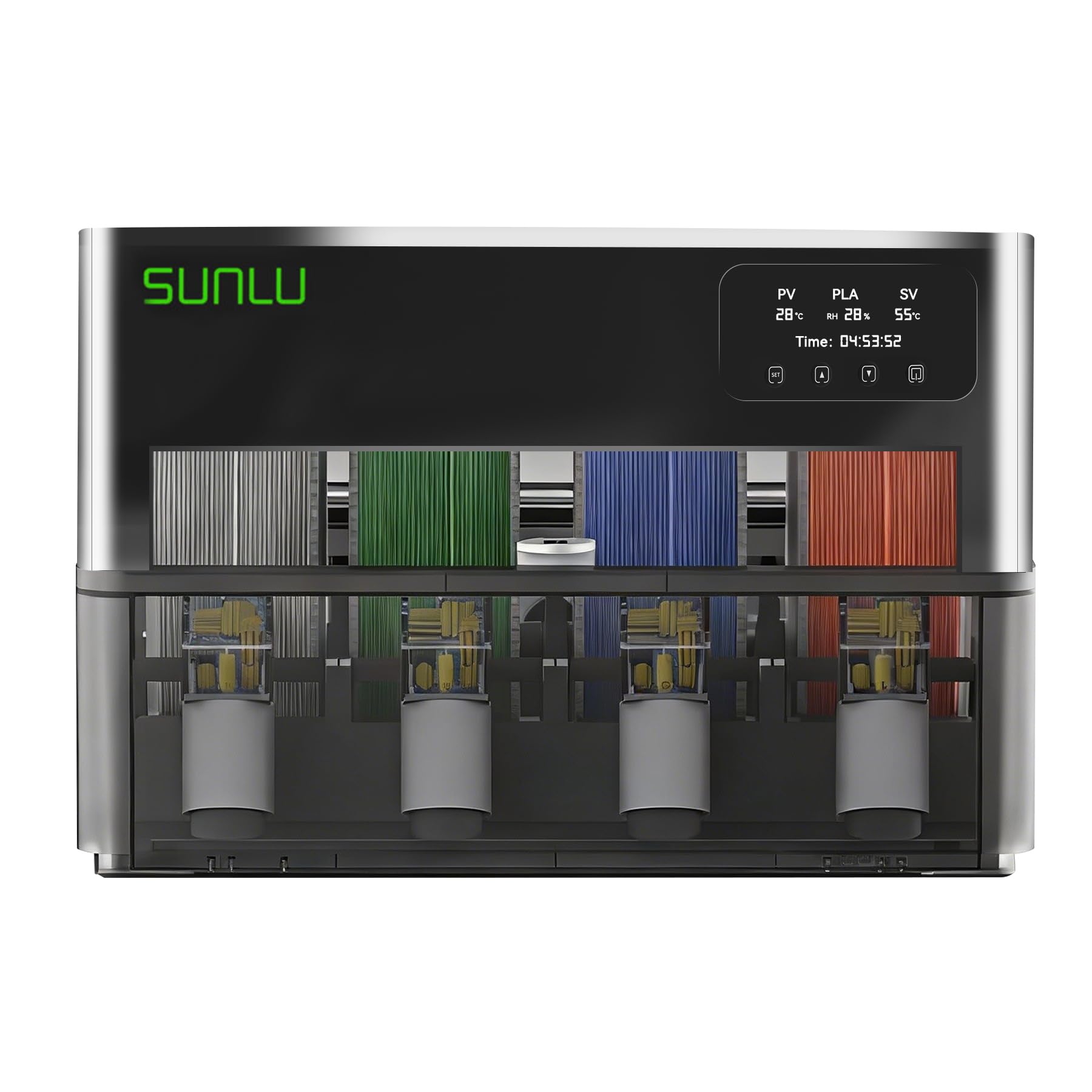 SUNLU AMS Heater for Bambu Lab AMS Gen 1 | 4-Spool Active Filament Dryer with Smart Humidity Control | Drying While Printing | F