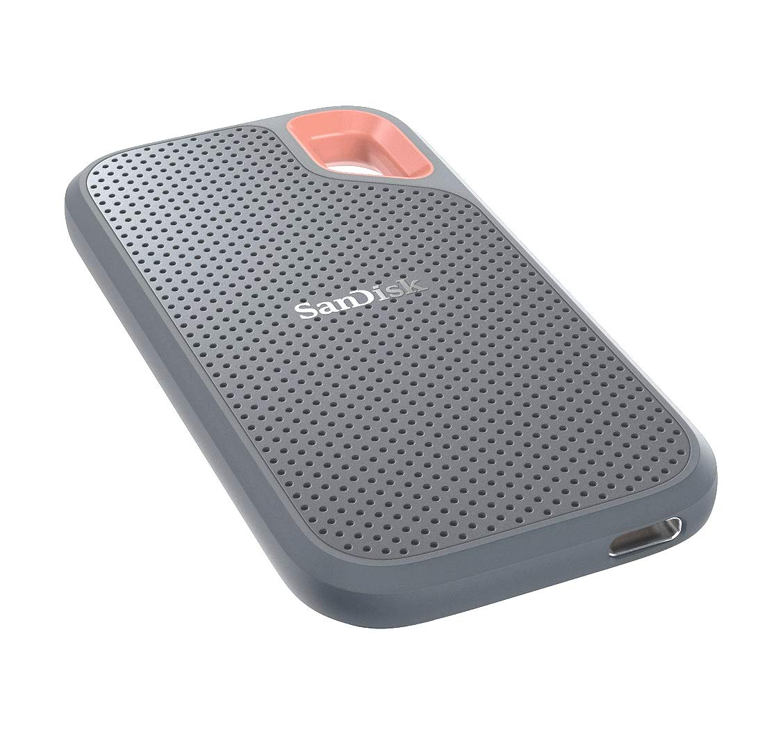 Sandisk 1Tb Extreme Portable External Ssd   Up To 550Mbs   Usb C, Usb 31   Sdssde60 1T00 Ac