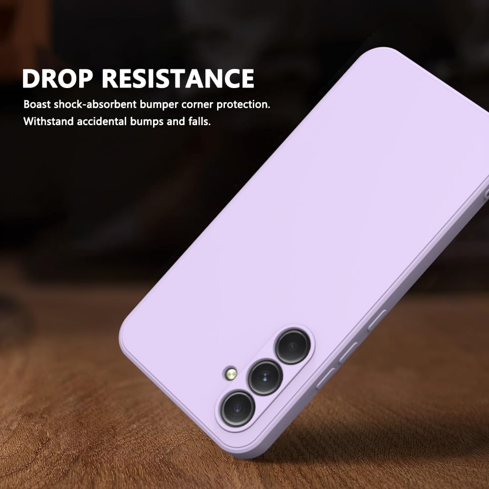 Wogroo For Samsung Galaxy A15 5G Case Purple, Scratch Resistant With Soft Touch, Slim Thin Phone Cover For Samsung Galaxy A15 5G