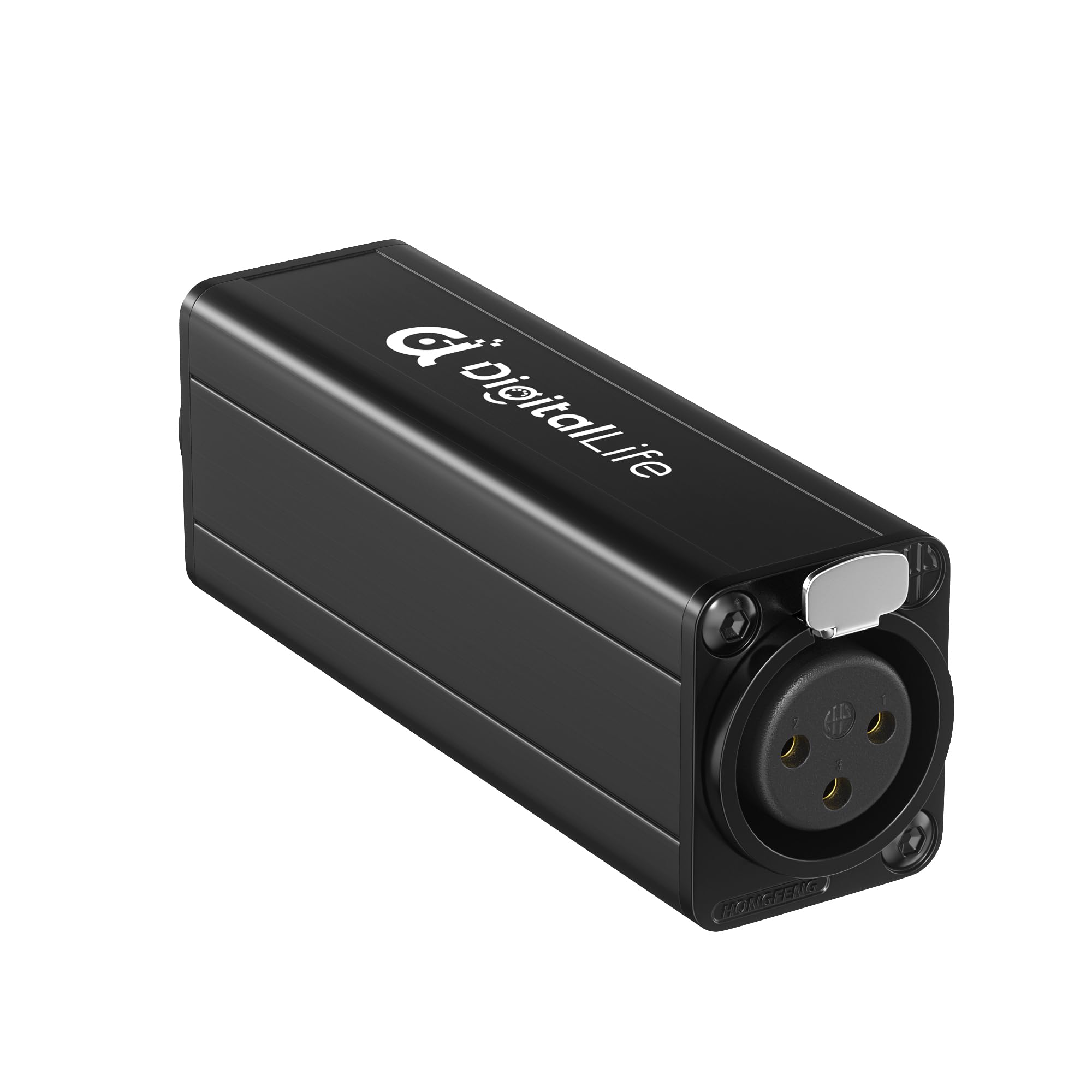 Digitallife Single-Channel Xlr Audio Ground Loop Noise Isolator - Hum Eliminator - Passive, Xlr-A600-Iii, M/F (Not Compatible Wi