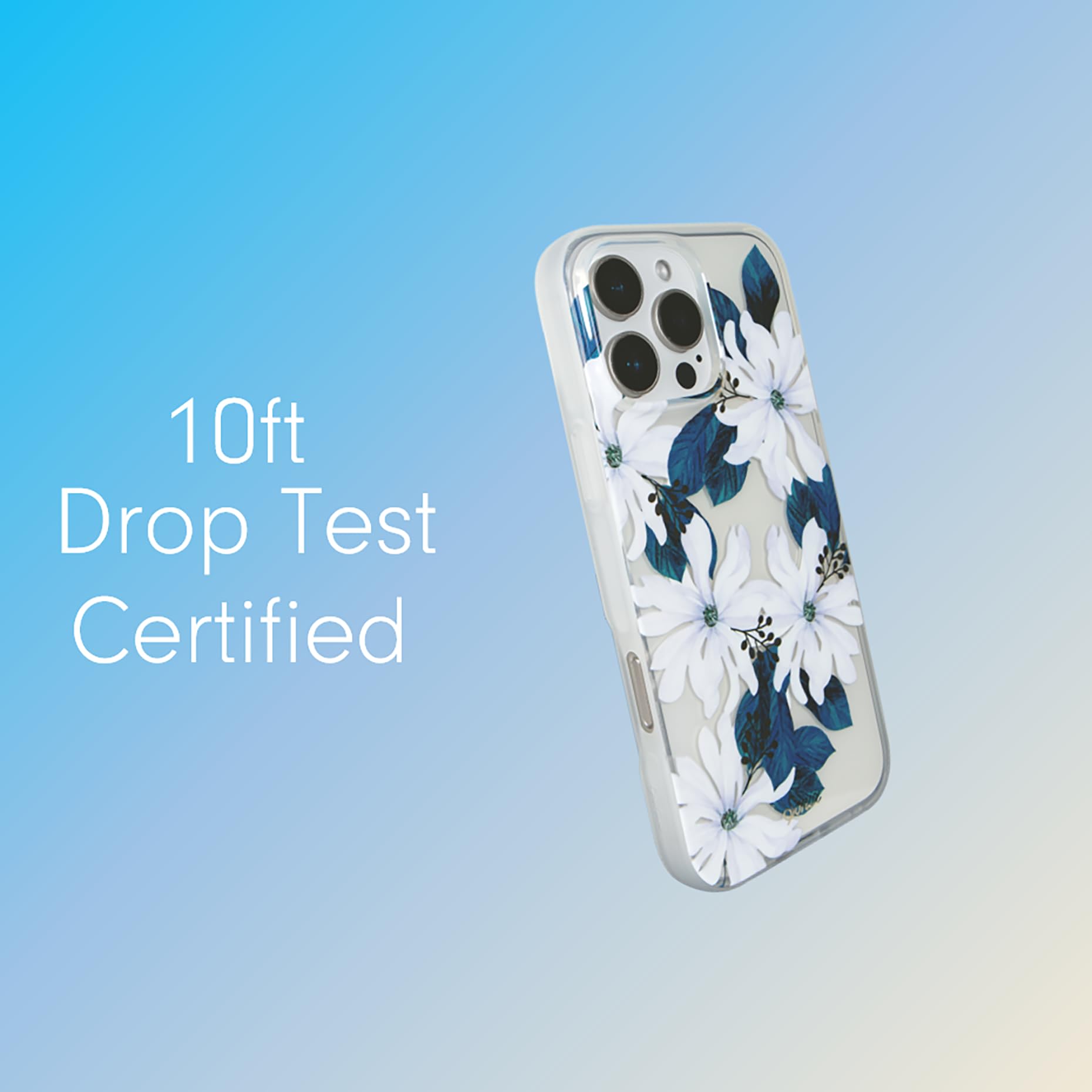 Sonix Case For Iphone 16 Pro Max | Compatible With Magsafe | 10Ft Drop Tested | Delilah Flower