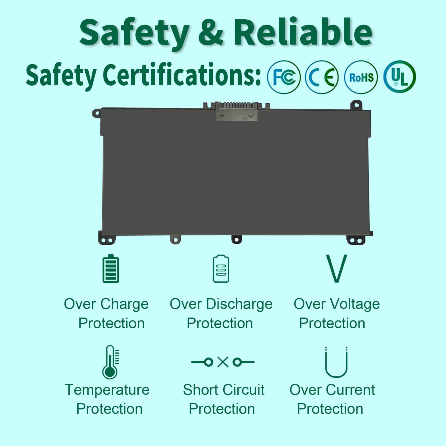 920070 855 Tf03Xl Laptop Battery For Hp Pavilion 15 Cc 15 Cd 14 Bf 15 Cc0Xx 15 Cc1Xx 15 Cd0Xx 15 Cc123Cl 15 Cc561St 15 Cc154Cl 1