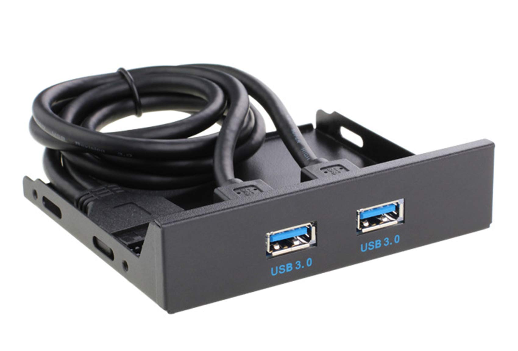 Excelity 2 Ports Usb 3.0 Front Panel Floppy Disk Bay 20 Pin Hub Bracket