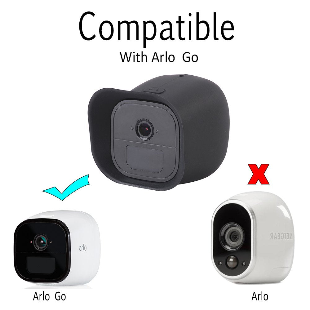 Protective Skins For Arlo Go By Holaca 2 Pack Silicone Case Cover For Arlo Go Mobile Hd Wireless Free Camera Arlo Go Smart Security (2 Pack Case)