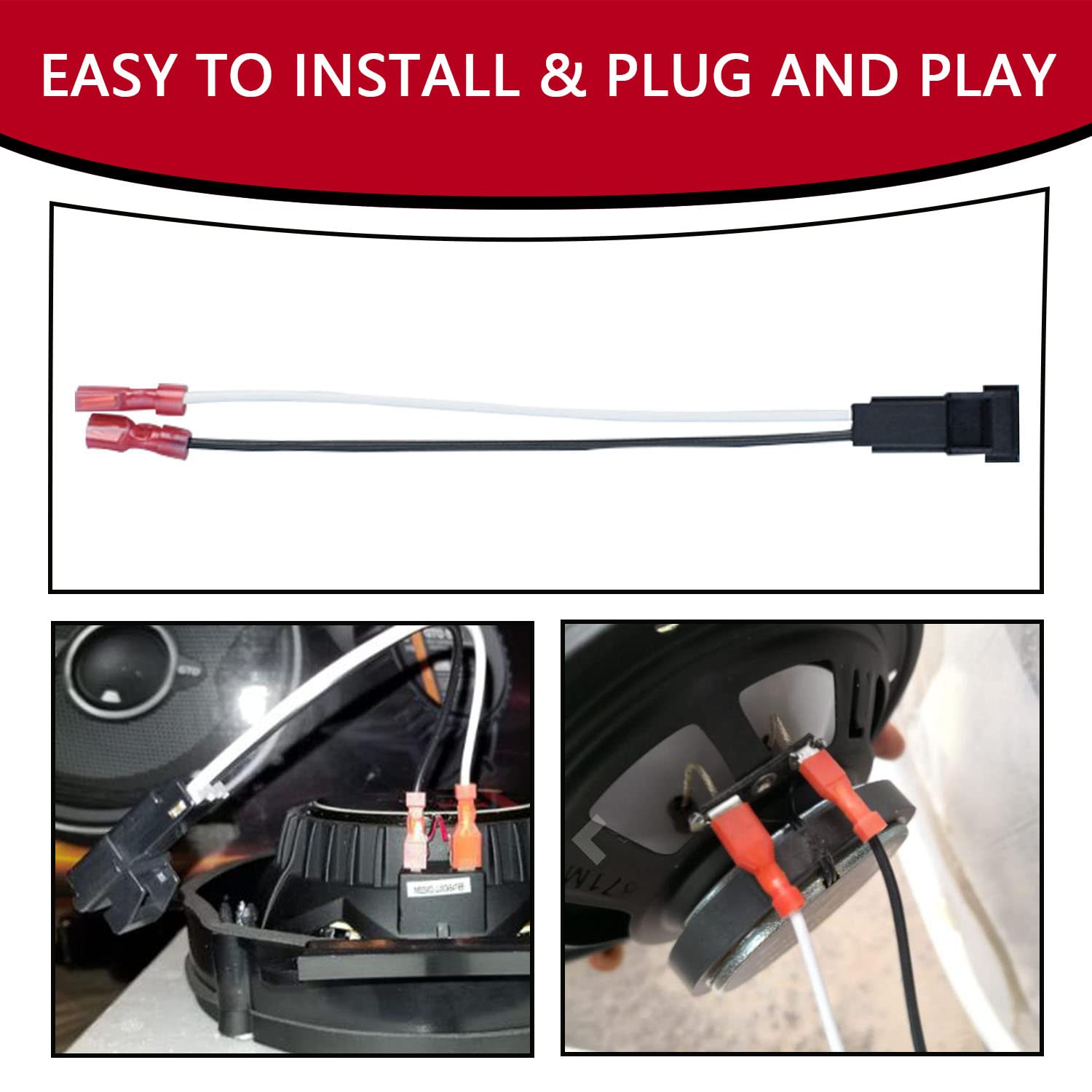 72 4568 Speaker Adapter Wiring Harness Replacement For General Motor Vehicles Gmc Buick Cadillac Chevy Silverado Sierra Suburban