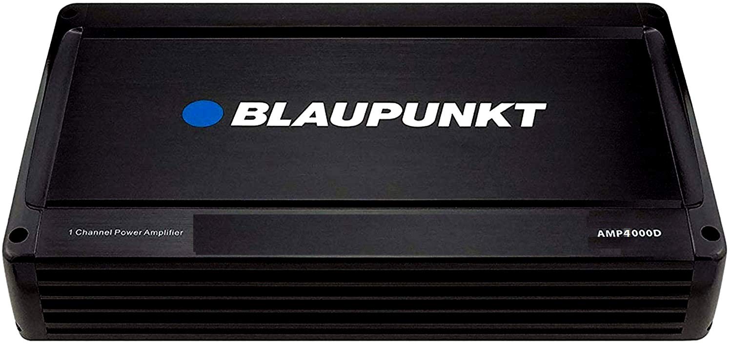 Blaupunkt Amp4000D Amp4000D 4,000 Watt Max Monoblock Class D Amp With Bass Remote