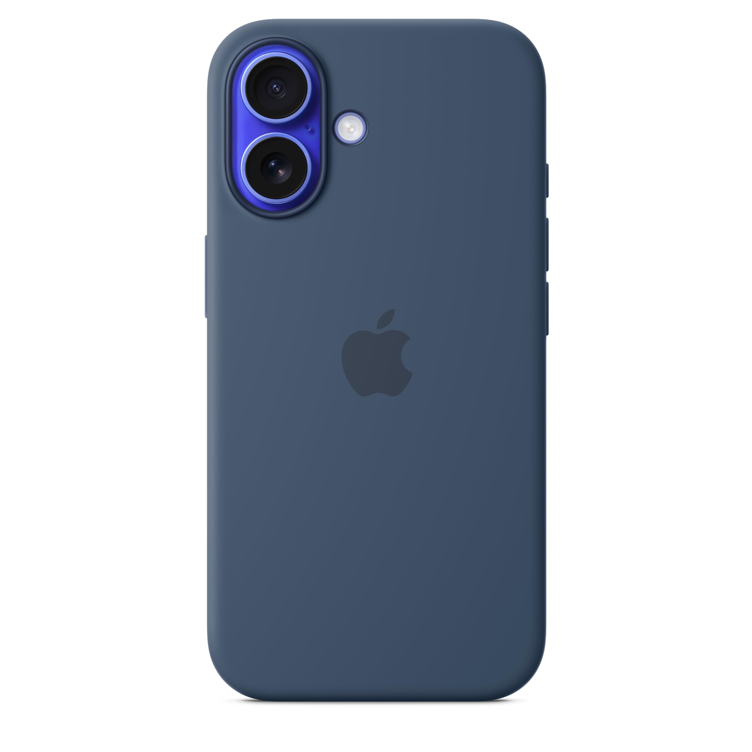 Apple Iphone 16 Silicone Case With Magsafe And Camera Control   Denim