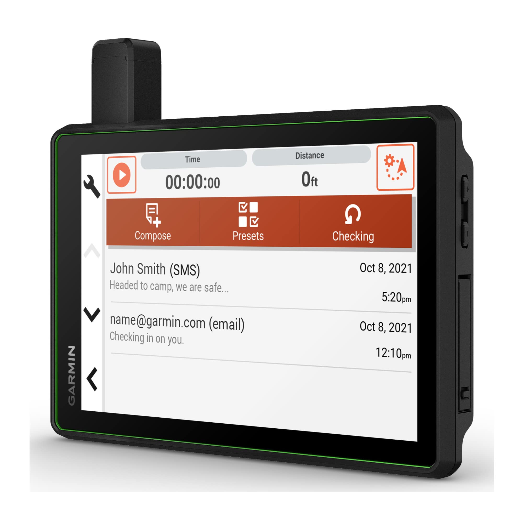 Garmin Tread Sxs, Gps Navigator, Ulltrabright Display, Preloaded Topography,Group Ride Radio, Inreach Technology