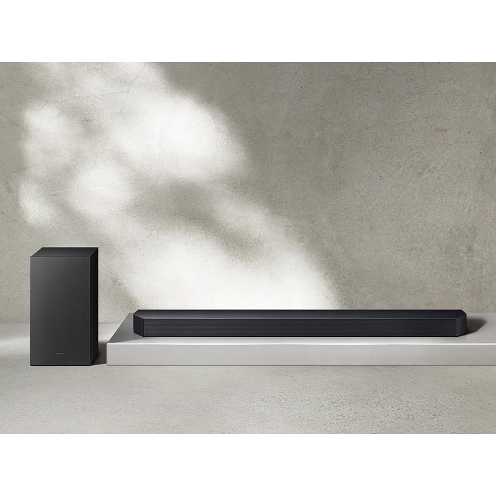 Samsung Hw-Q600F 3.1.2Ch Soundbar And Subwoofer (2025) Q-Symphony Bundle With Swa-9250S Wireless Rear Speaker Kit, Tech Smart Us