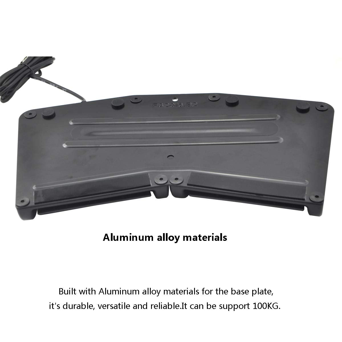 Ikkegol Upgraded Usb Double Pedal Assembly 2 Foot Switch Control 2 Key Button Footswitch Program Video Game Customized Pc Keyboard Mouse Multimedia Action Hid (Black)