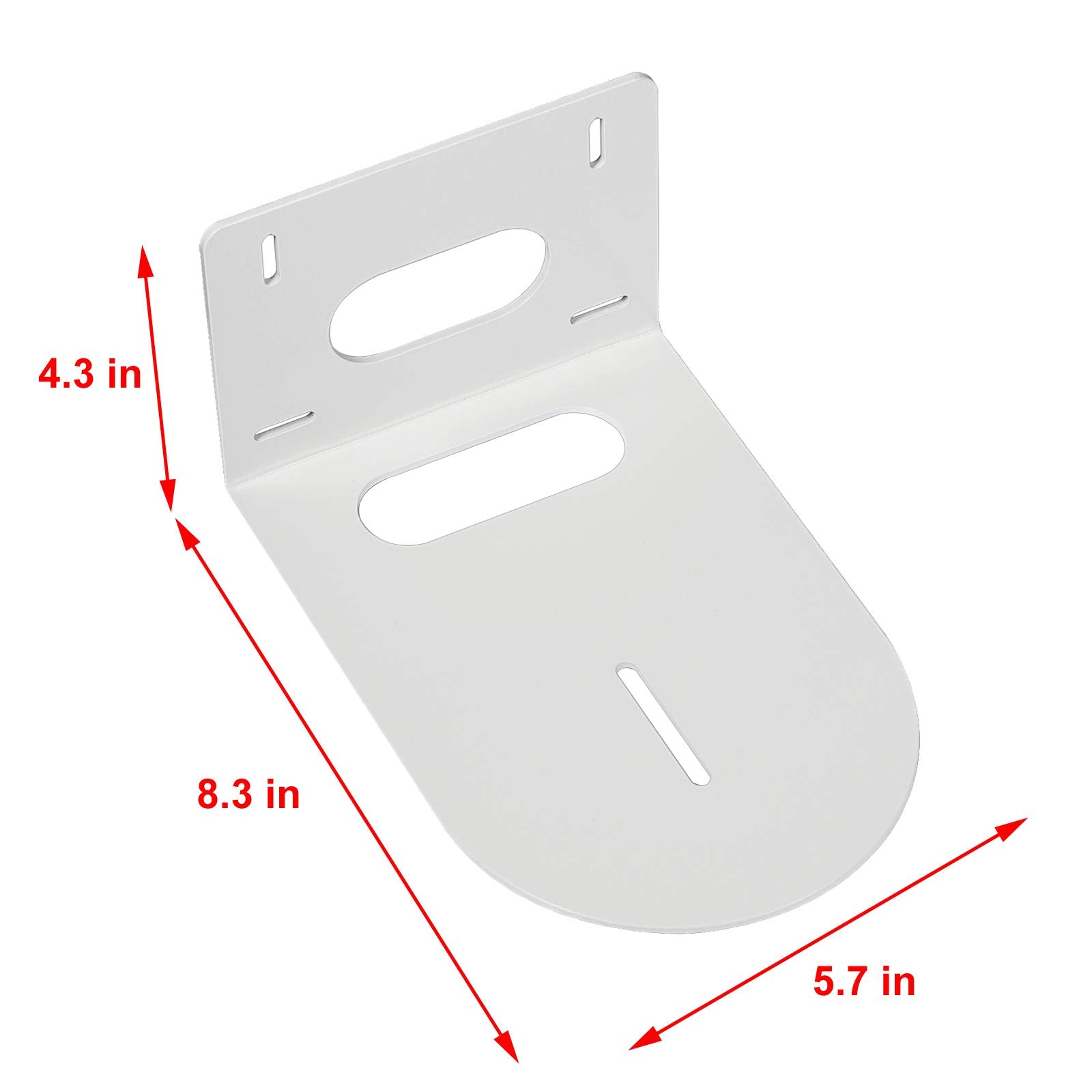 Bswan Small Universal Wall Mount Bracket For Ptz Camera Select Cameras Hcm 1 (White)