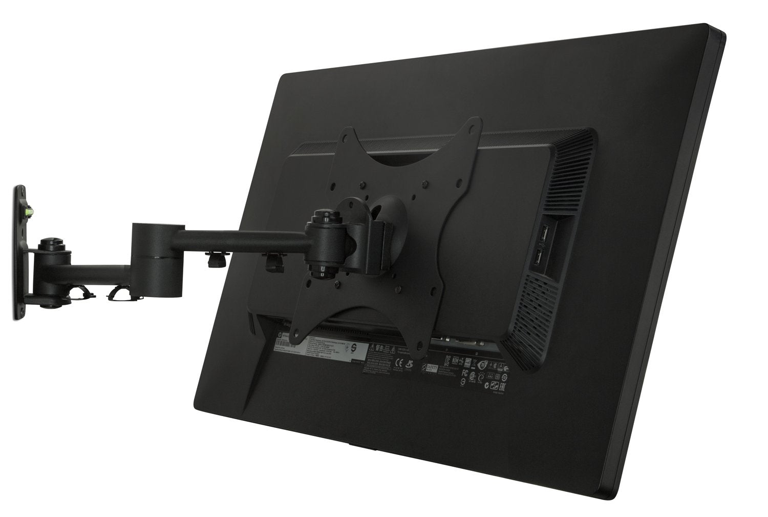 Mount It! TV Wall Mount Bracket | Quick Release | Full Motion Swing Out Tilt Swivel | Articulating Arm for 13 42' Flat Screens and Monitors | VESA 75 to 200 | 44 Pound Capacity | Anti Theft Locking