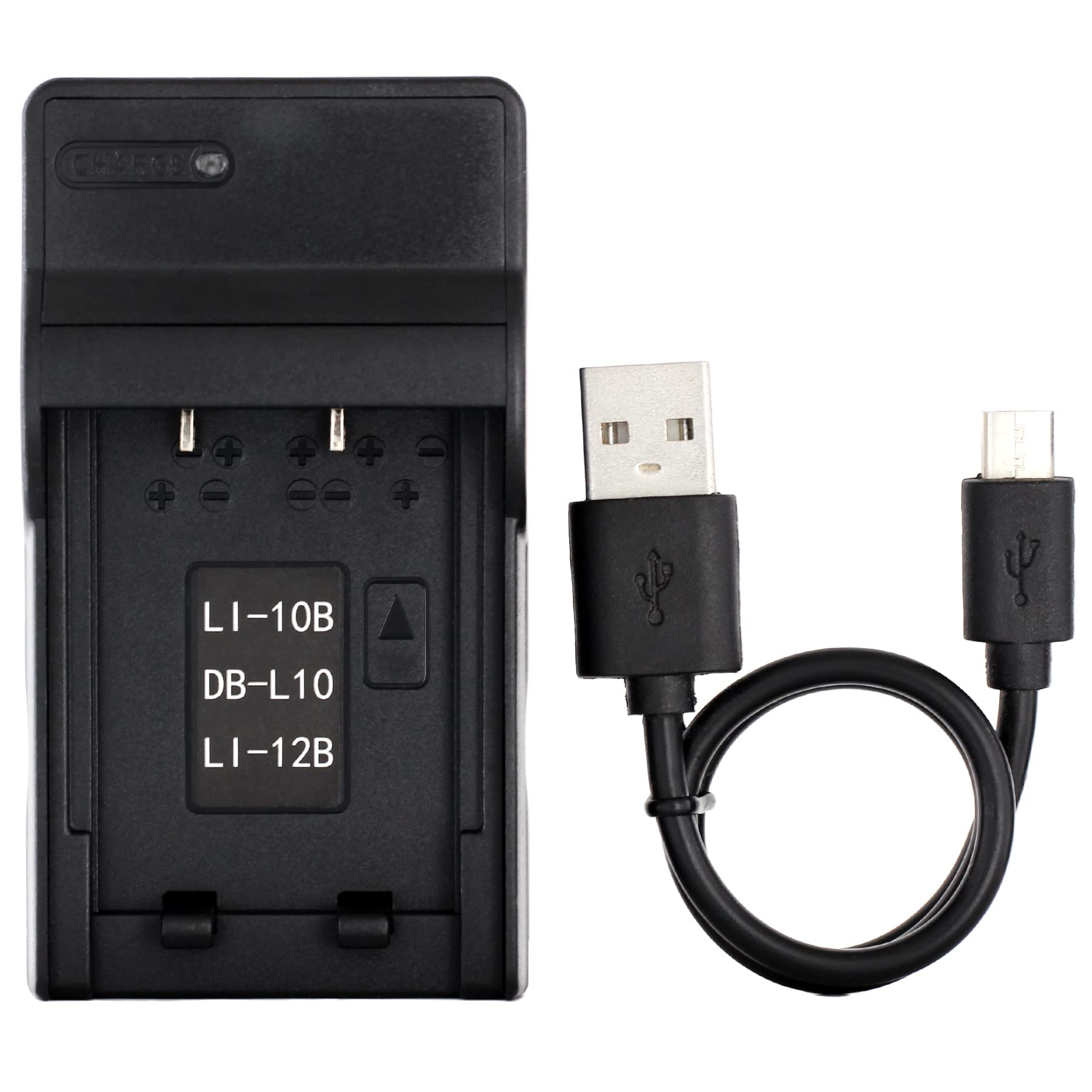 Norifon LI-10B USB Charger for Olympus Camedia C-470, C-50, C-5000, C-60, C-70, C-7000 Zoom, C-760, C-765, C-770 Ultra Zoom, D-5