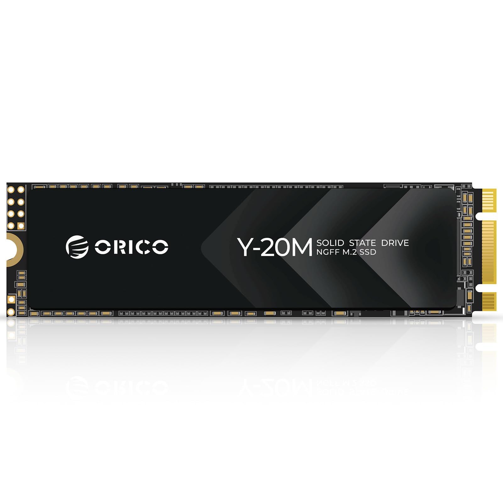 ORICO M.2 2280 SATA SSD, 512GB Internal M.2 SSD with B+M Key for Desktop/Laptop, SATA III 6Gbps NGFF Solid State Drive Low Power