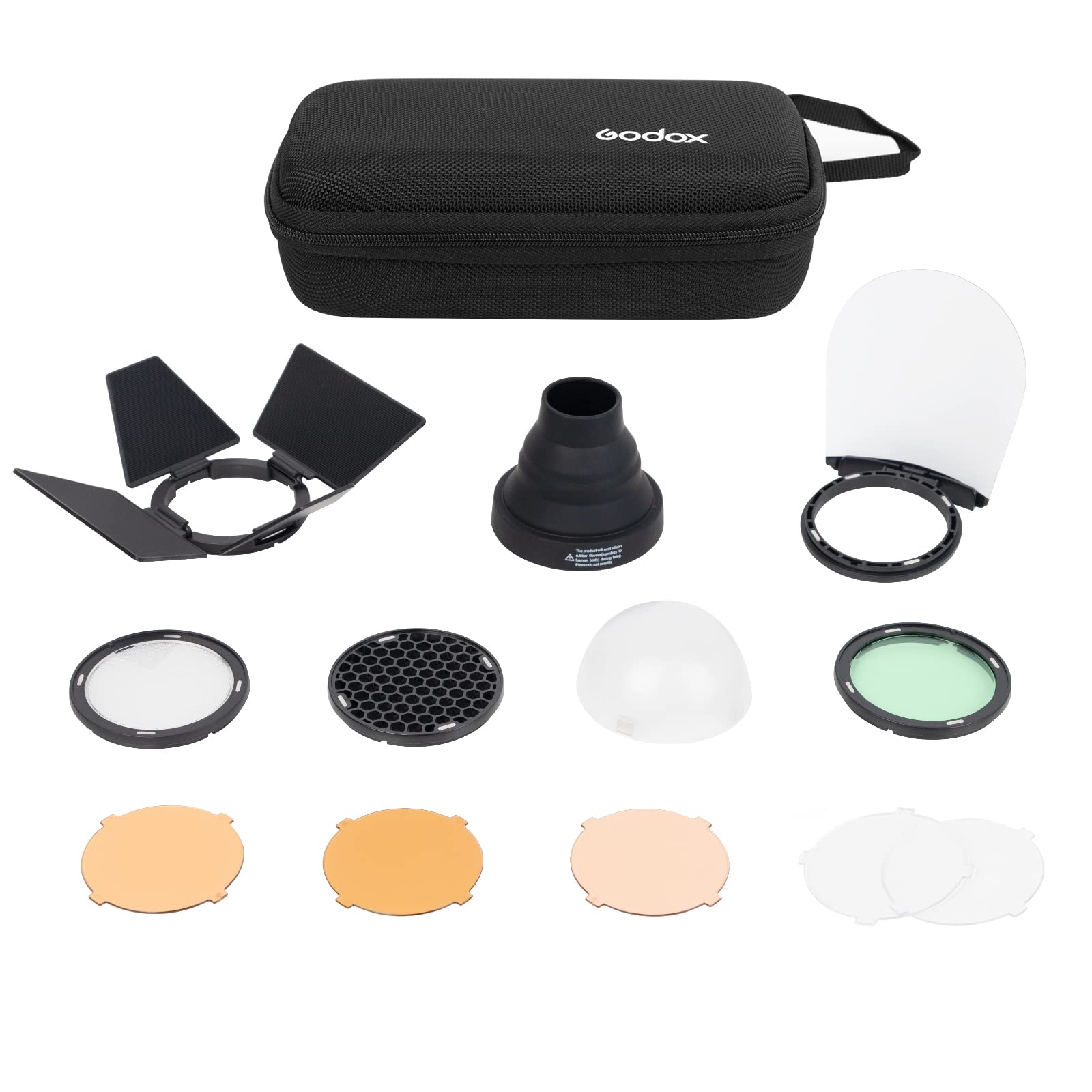 Godox Ak R1 Round Head Accessories Kit For Godox H200R Ring Flash Head Godox Ad200 Ad200Pro V860Ii Tt685 Tt600 Godox V1 Round He