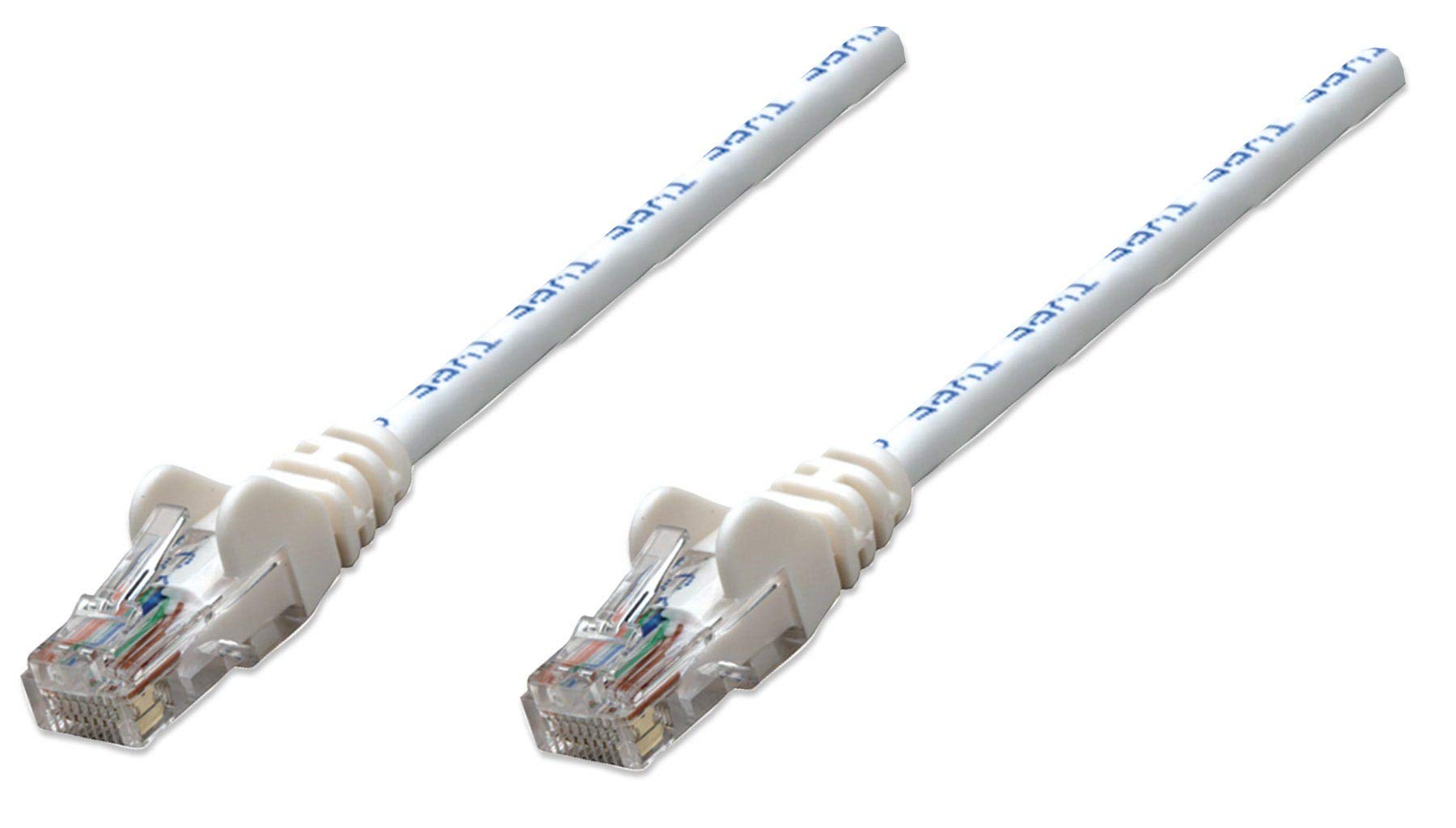Intellinet Network Solutions Cat5E Rj 45 Male/Rj 45 Male Utp Network Patch Cable, 50 Feet (320726)