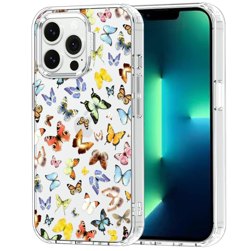 MOSNOVO for iPhone 13 Pro Case, Shockproof Military-Grade Protection 6.6ft Drop Tested, Clear Phone Case for iPhone 13 Pro, Wild