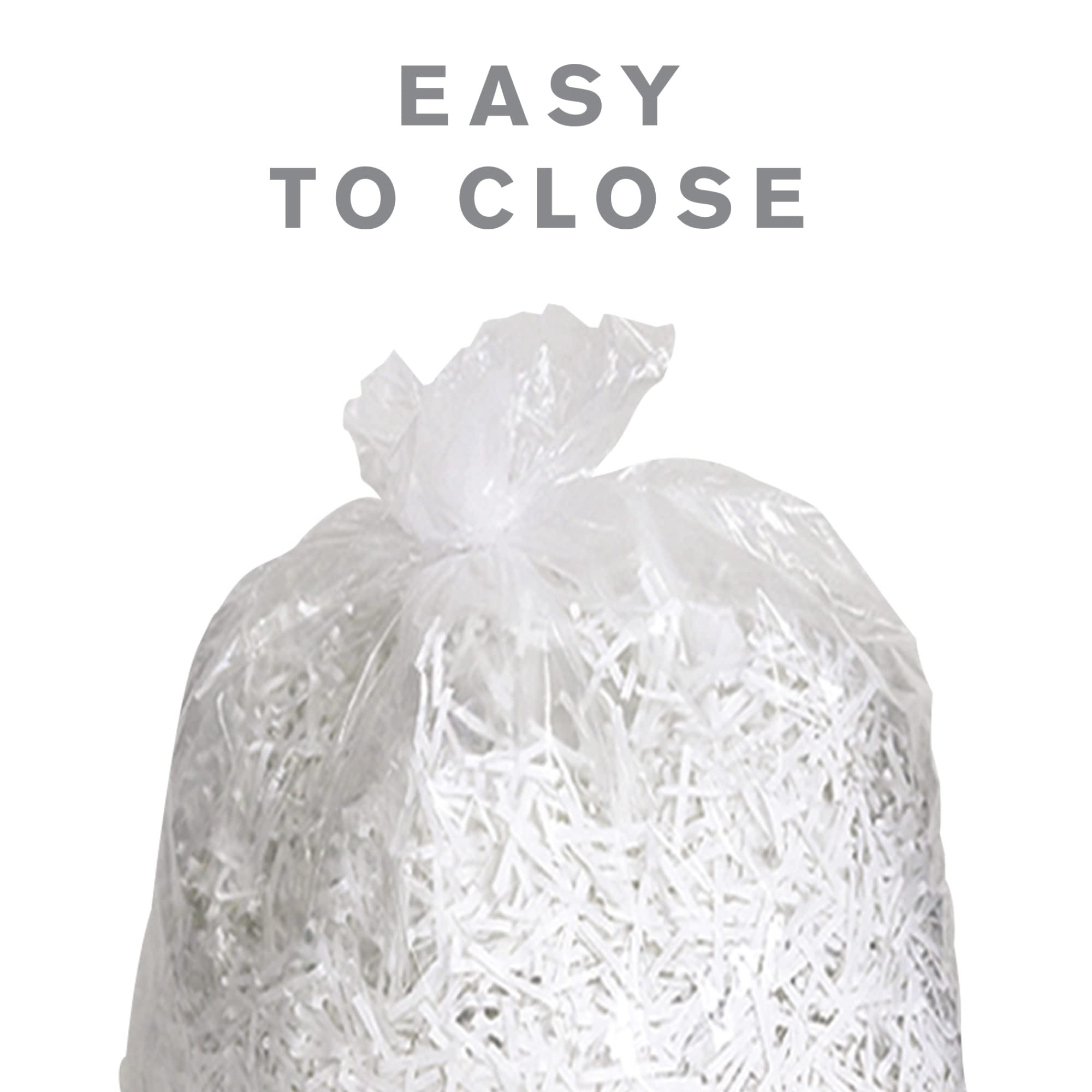 Highmark Shredder Bags, 1 Mil, 15 Gallons, Clear, Box Of 25, Dp00704