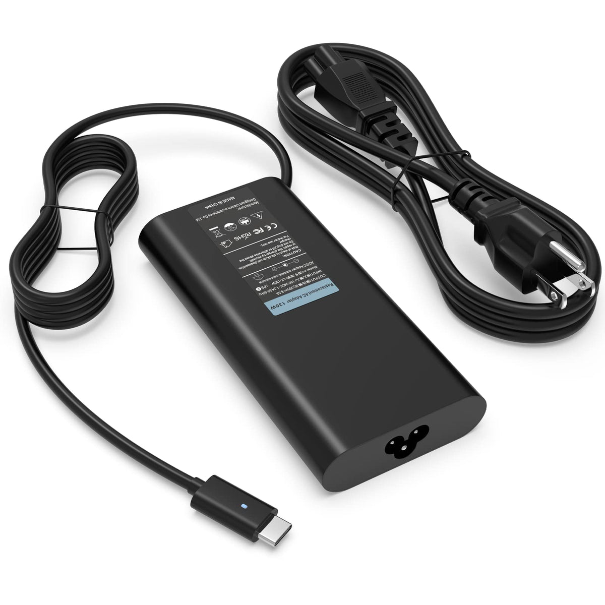 130W Usb C Laptop Charger For Dell Xps 15 17 9720 9520 9710 9510 9500 9575,Dell Precision 5570 5550 5750 5760 3560 3570 3571 Del