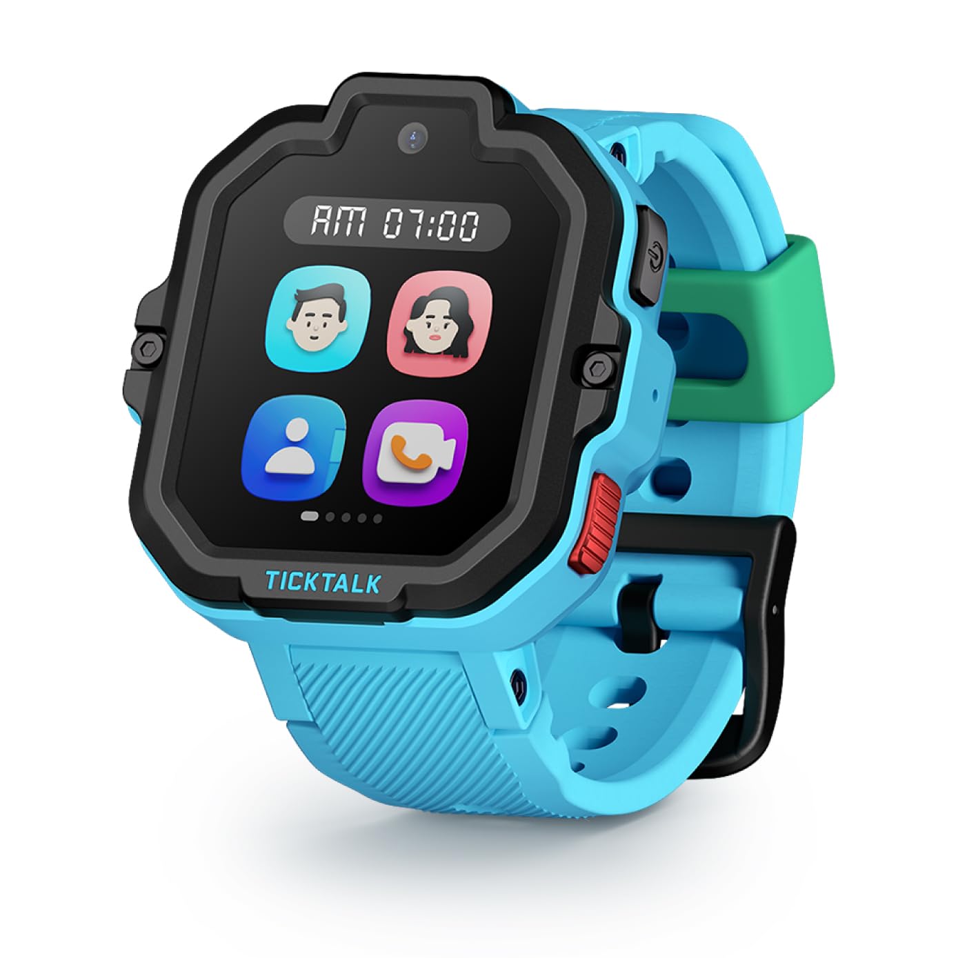 TickTalk5 Cellular Kids Smart Watch with GPS Tracker & Video Calling - Smart Watch for Kids with Parent Apps, SOS & 911 Calling,