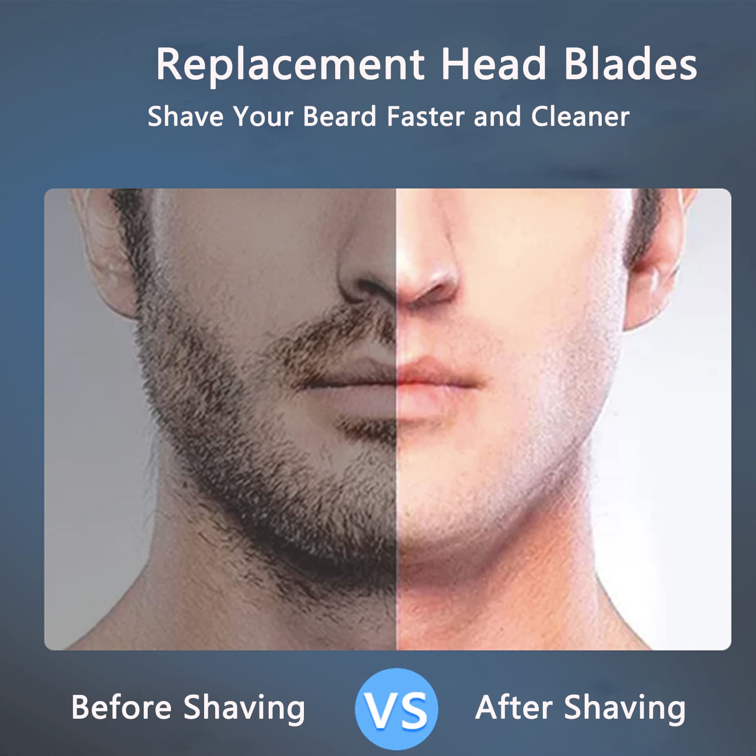 Suleto Sh70 Replacement Heads Compatible With Philip Electric Shavers Series 7000, Sh70/71Razor Replacement Blades Compatible Wi