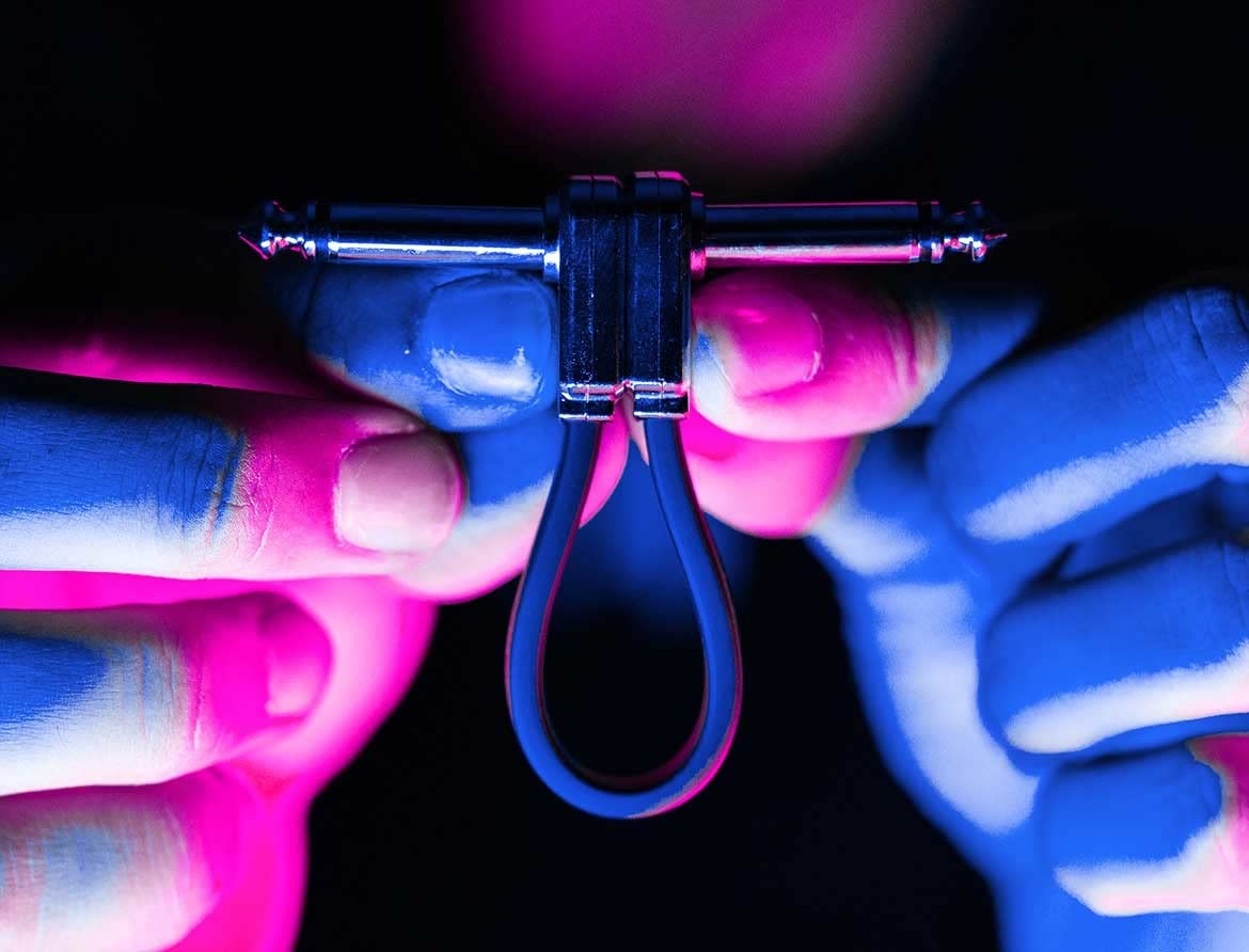 Ernie Ball Flat Ribbon Patch Cable Pedalboard Multi Pack, White (P06387)