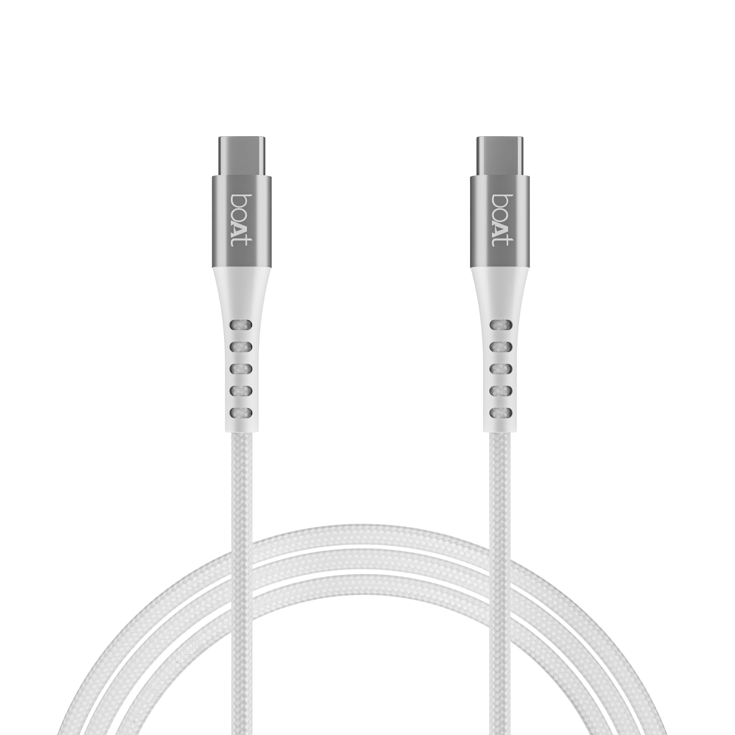 boAt TypeC C600 TangleFree, Sturdy Cable w/ 100W/5A Fast Charging & 10Gbps Data Transmission, 10000+ Bends Lifespan and Extend