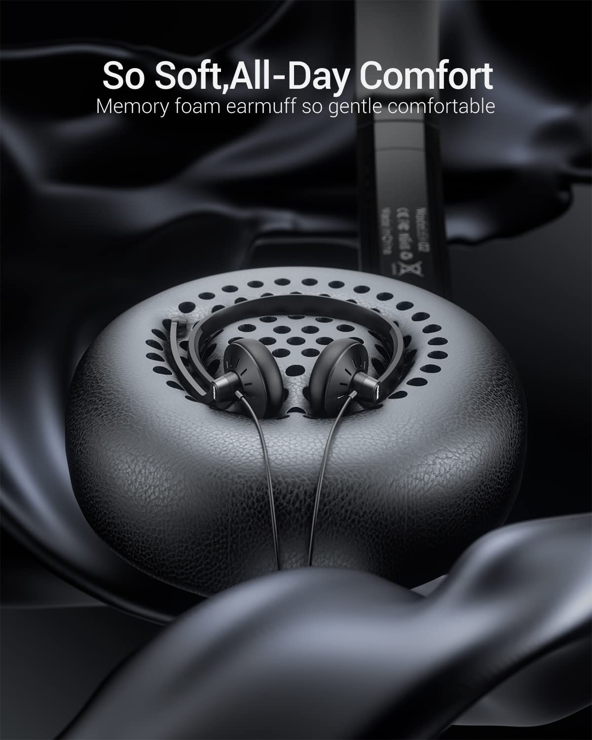 Feabask Usb Headset With Microphone For Pc Laptop   Wired Computer Headphones With Noise Cancelling Microphone For Home Office O