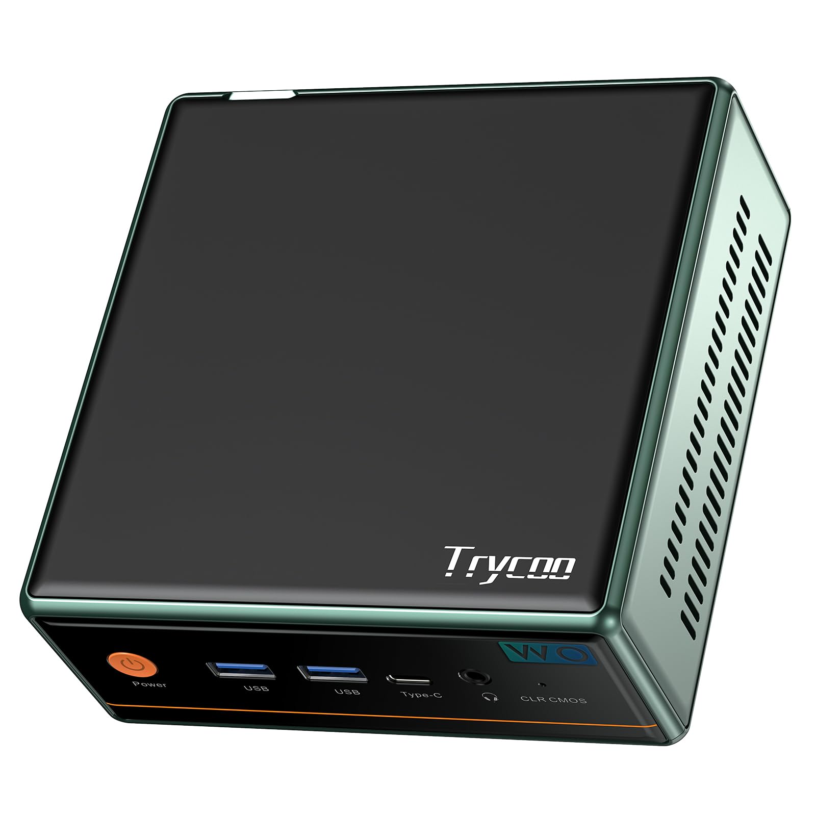 Trycoo Wo4 Mini Pc, Amd Ryzen 5 5500U(4.0Ghz) Processor, 16Gb Ddr4 Ram 512Gb Ssd, Support 4K@60Hz Triple Output/Wifi6/Bt5.2/Dual