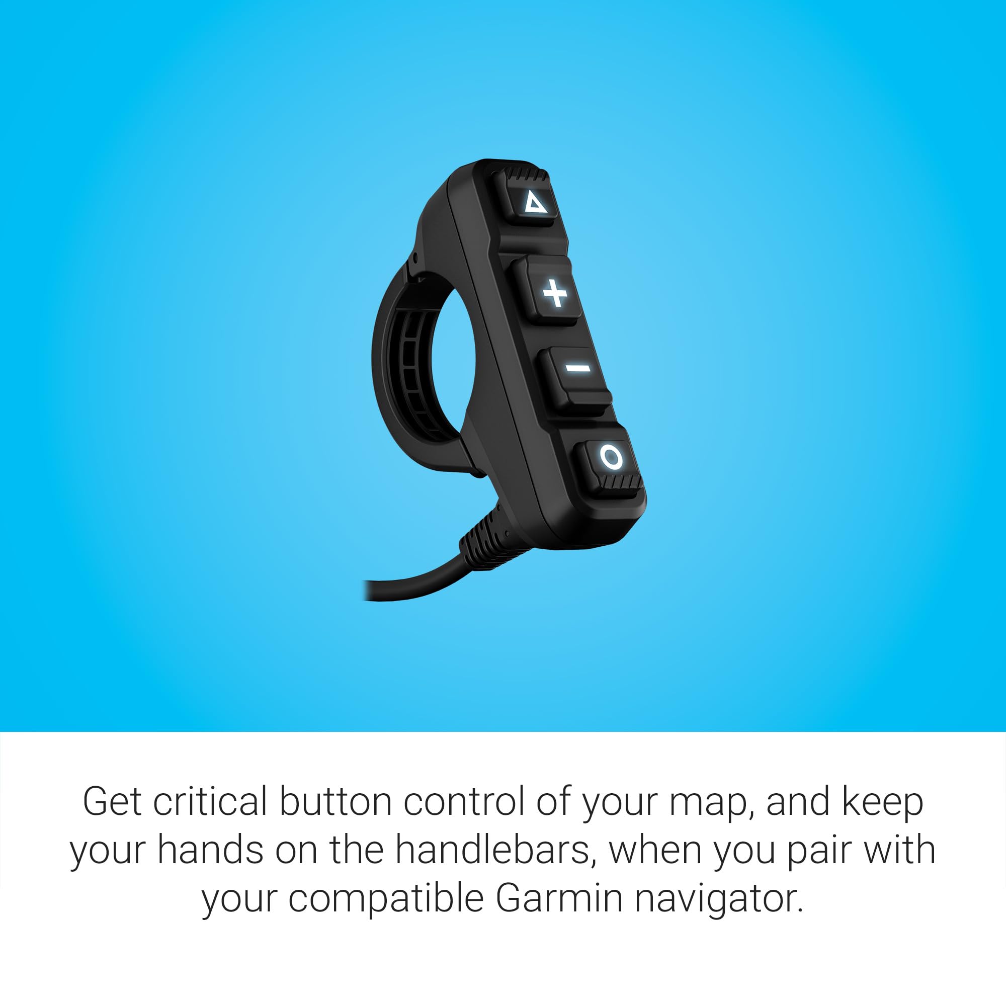 Garmin Handlebar Controller For Use On Snowmobile, Motorcycle Or Atv, Control Your Zumo Xt2 Motorcycle Navigator Or Compatible T