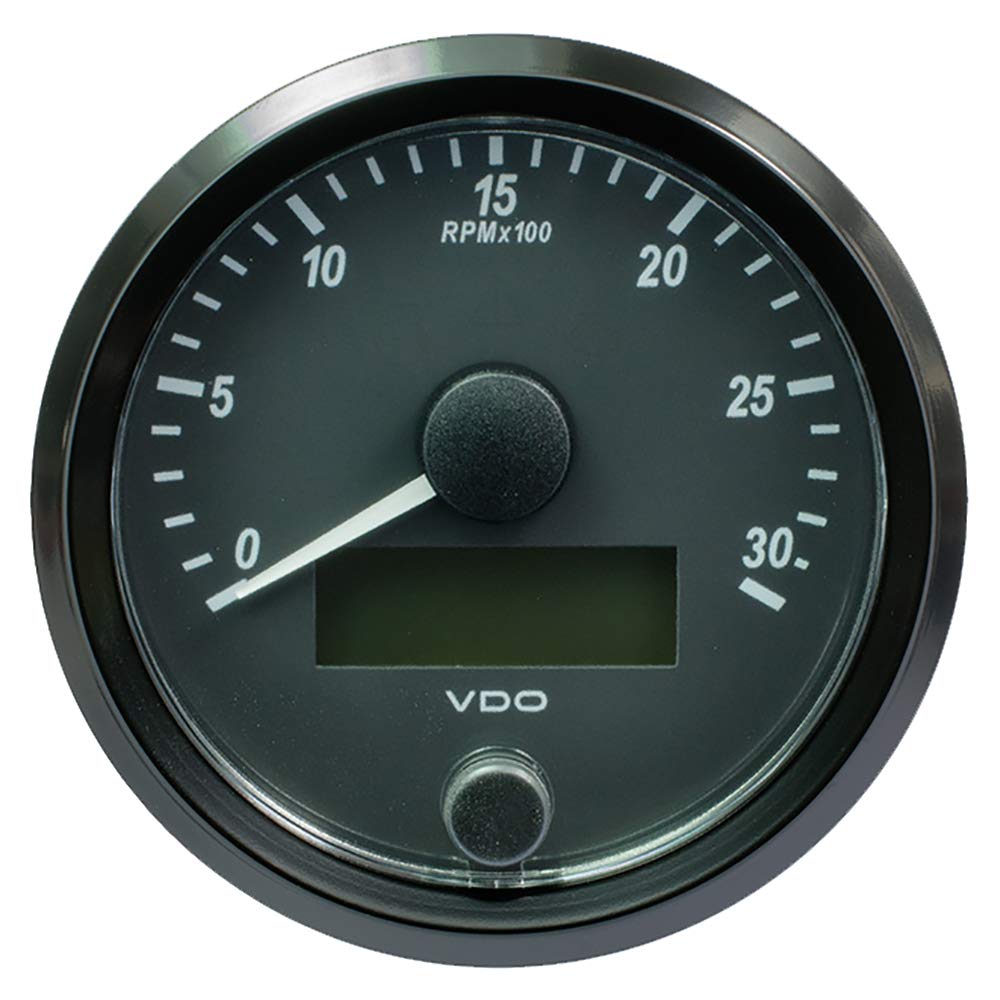 Vdo Singleviu 80Mm (3-1/8'') Tachometer - 3000 Rpm,WBAUVB0BYGGDNN9