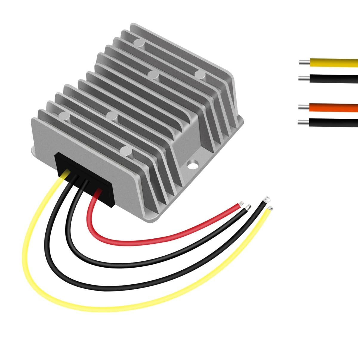 Yrdzxg 15A 360W Power Dc Converter 12V Boost To 24V Car Power Converter Waterproof Module Voltage Regulator 12V To 24V Dc Step U