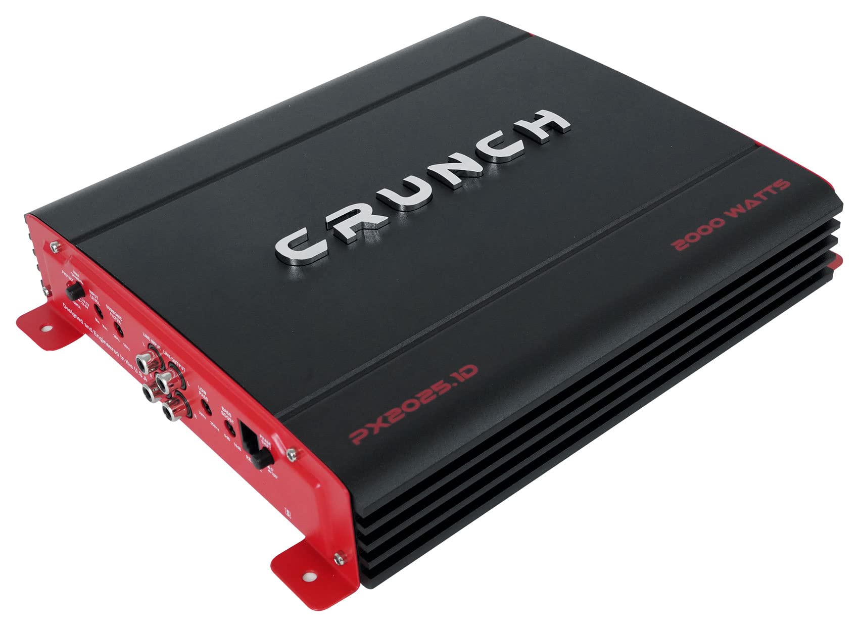 Crunch Px 2025.1D Power X Series 2000 Watt Max Monoblock Class D Amp With Wired Bass Remote